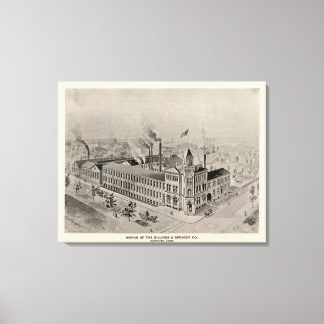 Lienzo Billings & Spencer Co (Anverso)