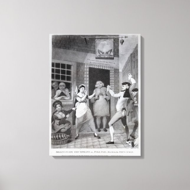 Lienzo Billingsgate Triumphant (Anverso)