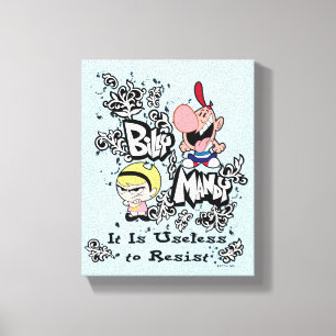 Lienzo Billy & Mandy - Inútil para resistir
