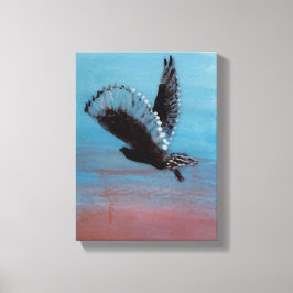 Lienzo Bird Painting Sunrise Owl