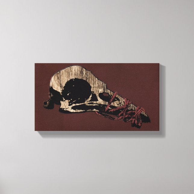 Lienzo Bird Skull (Anverso)