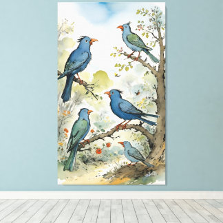 Lienzo Birds
