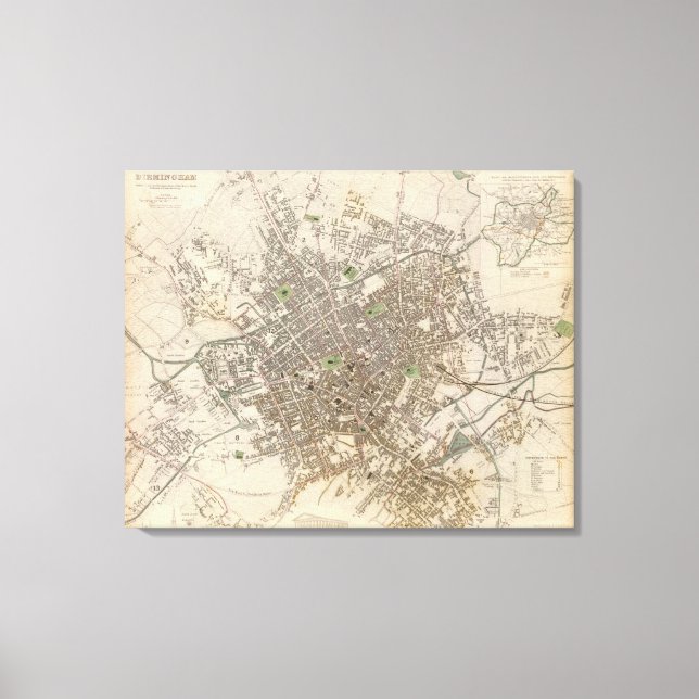 Lienzo Birmingham (Anverso)