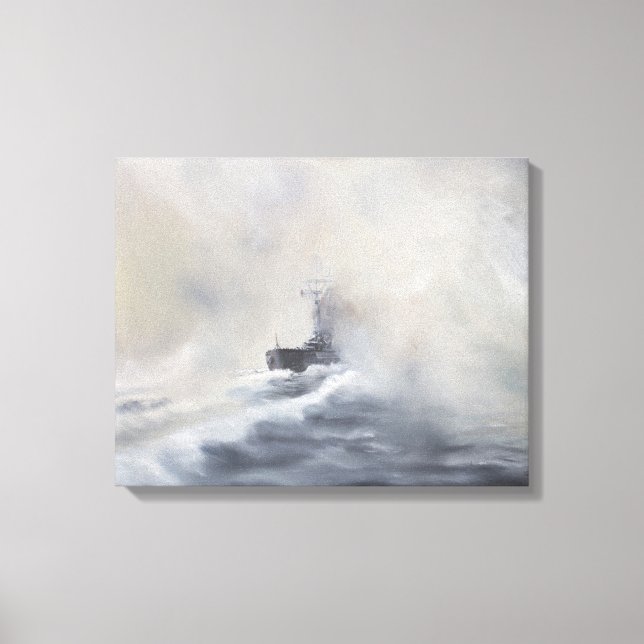 Lienzo Bismarck evade a sus persuasivos el 25 de mayo de  (Anverso)