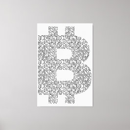 Lienzo Bitcoin Simple