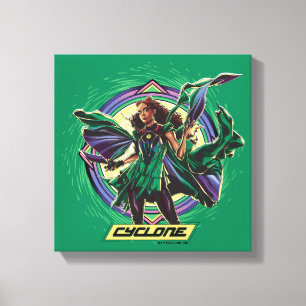 Lienzo Black Adam   Cyclone Character Graphic