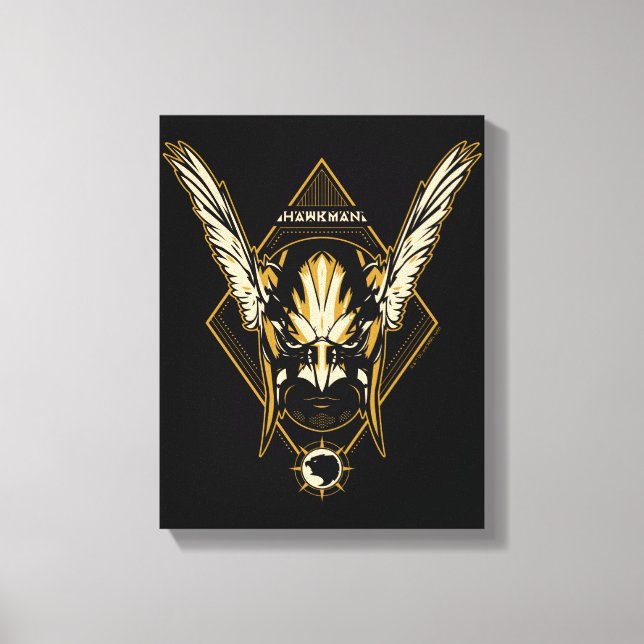 Lienzo Black Adam | Hawkman Helmet Graphic (Anverso)
