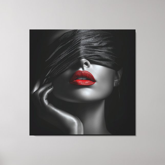 Lienzo Black Lace (Anverso)