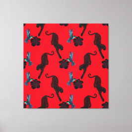 Lienzo Black panther maximalist canvas print