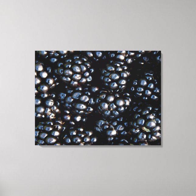 Lienzo Blackberries (Anverso)