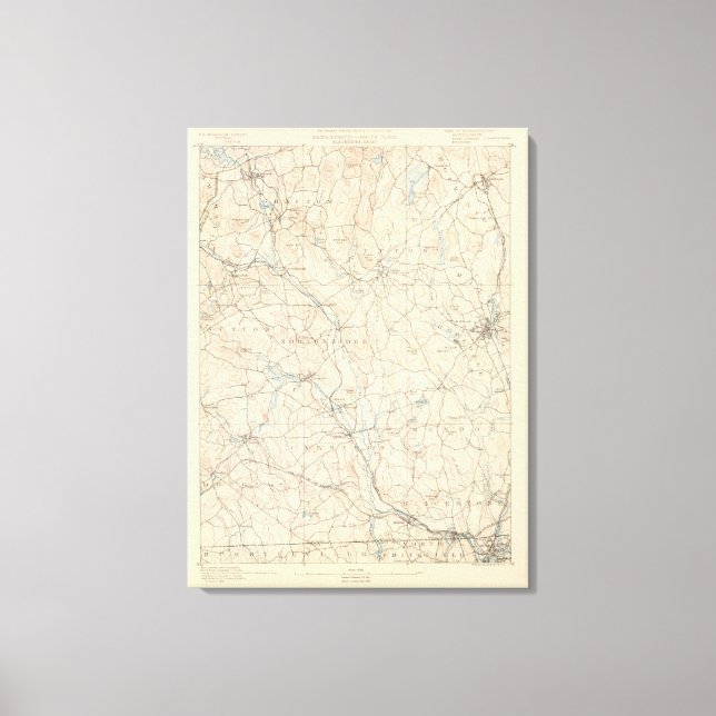 Lienzo Blackstone, Massachusetts (Anverso)