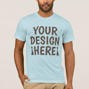 Lienzo blanco de Bella. Mockup de camisetas femeni