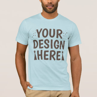 Lienzo blanco de Bella. Mockup de camisetas femeni