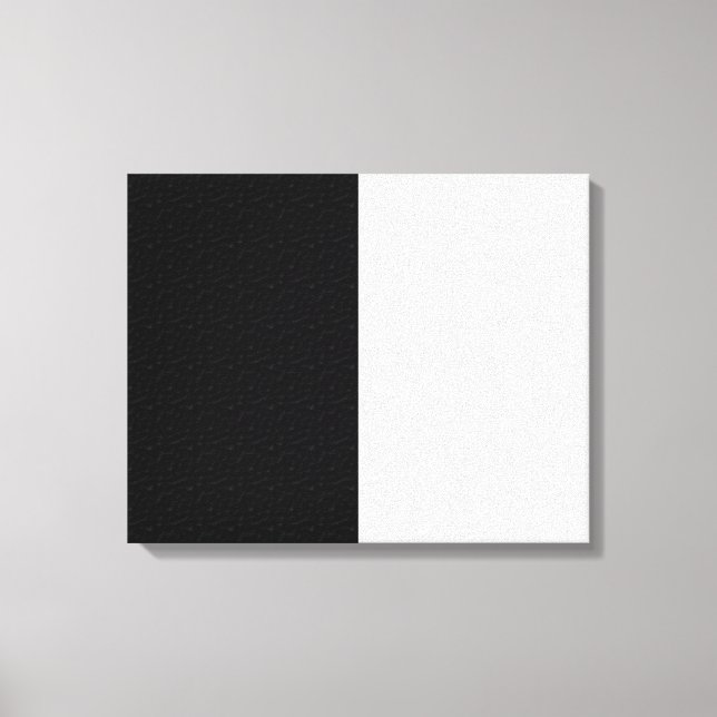 Lienzo Blanco y negro texturizado (Anverso)