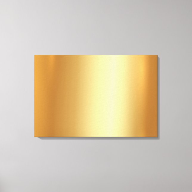 Lienzo Blank Gold Background for Your Image Photo Logo (Anverso)