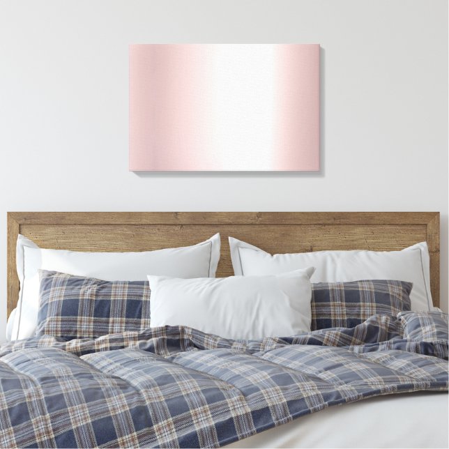 Lienzo Blank Rose Gold Background Upload Your Photo to (Insitu(Dormitorio))