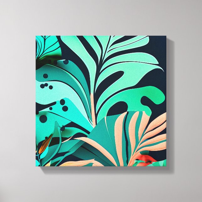 Lienzo  Blätter (Anverso)