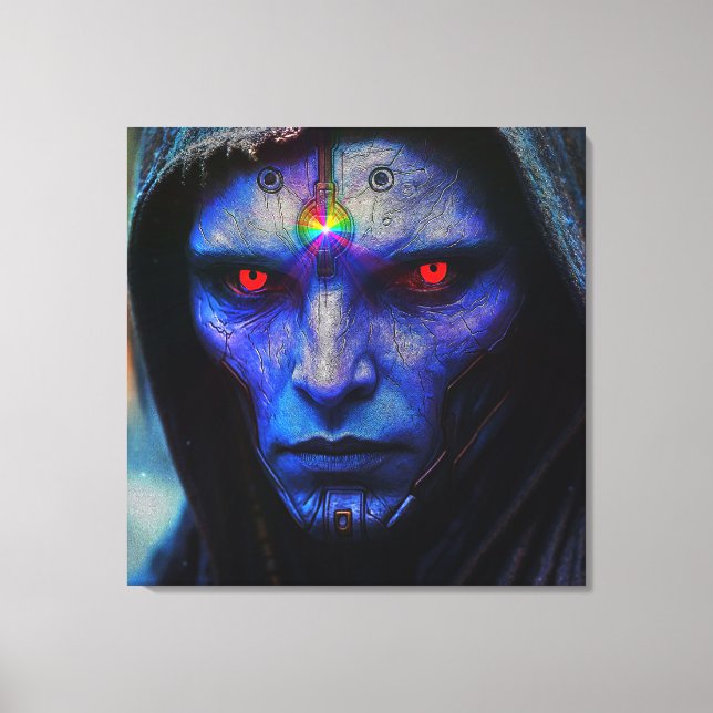 Lienzo Blauer Wächter der Galaxy (Anverso)