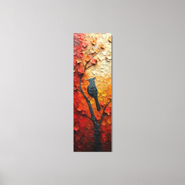 Lienzo Blaze de otoño (Anverso)