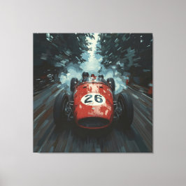 Lienzo Blazing Trail: Car 26 Unleashed