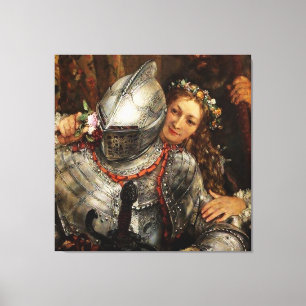 Lienzo Blind Mans Buff por Adolph Menzel