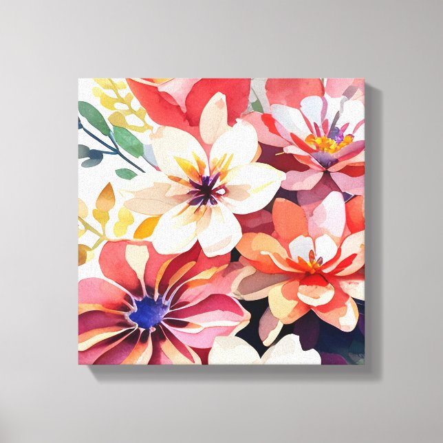 Lienzo Bliss Floral Canvas Art (Anverso)