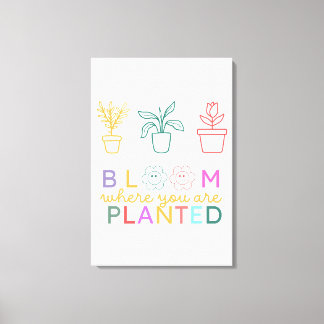 Lienzo Bloom Donde Se Plantea Motivación