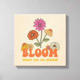 Lienzo Bloom donde te plantan