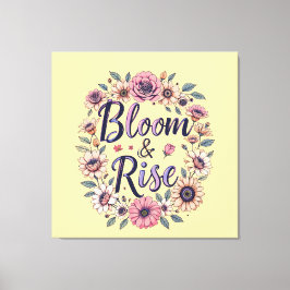 Lienzo Bloom & Rise