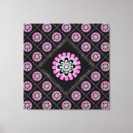 Lienzo Bloom Rubor Diagonal Patchwork