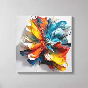 Lienzo Bloom turbulento