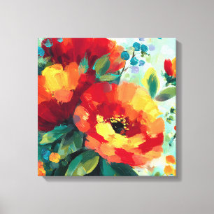 Lienzo Bloom Vibrant Floral Garden