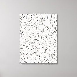 Lienzo Bloque de madera de época japonés: imprima Yatsuo