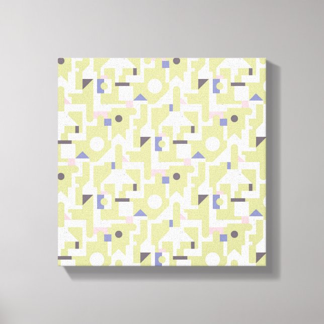 Lienzo Bloques de construcción (Anverso)