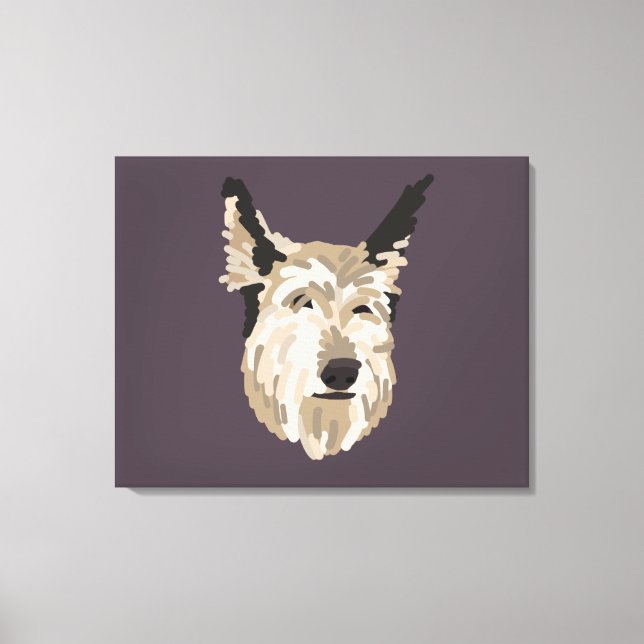 Lienzo Blu Portrait Canvas Art - Fondo (Anverso)