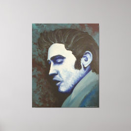 Lienzo "Blue Elvis", by David C Brannon