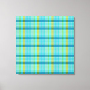 Lienzo Blue Plaid by Shirley Taylor