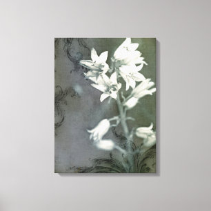 Lienzo Bluebells en blanco y negro