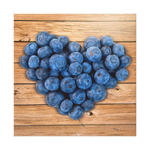 Lienzo Blueberry Heart