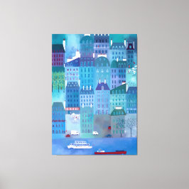 Lienzo Blues de París