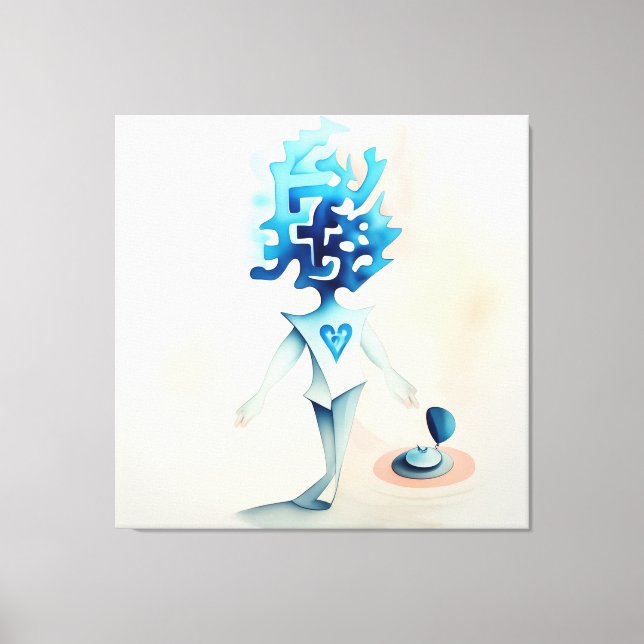 Lienzo Blues del TDAH (Anverso)