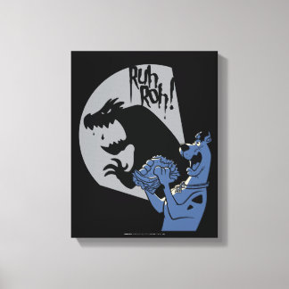 Lienzo ¡Bocado de medianoche "Ruh Roh de Scooby-Doo! "