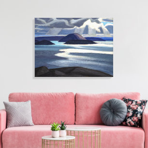 Lienzo Boceto del Lago Superior Lawren Harris