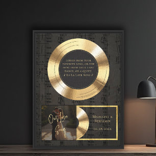 Lienzo Boda Aniversario del Oro de Lover de la Música Fot