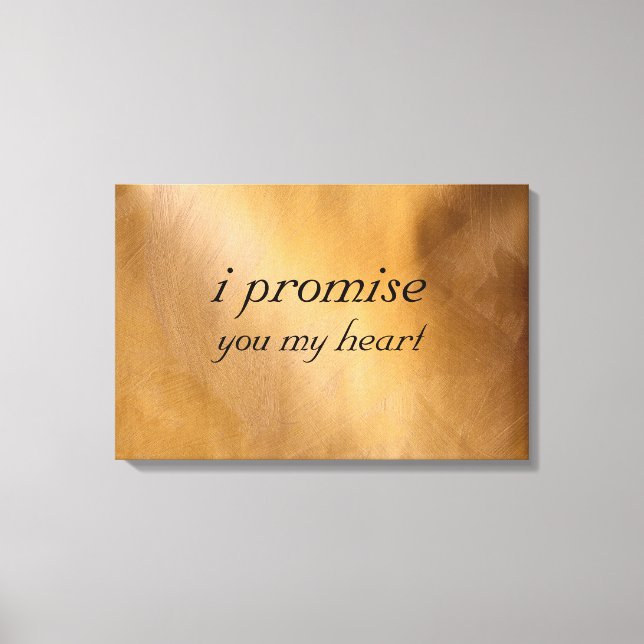 Lienzo Boda de cobre (Anverso)