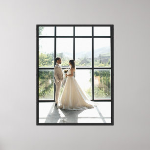 Lienzo Boda de fotografía Personalizado elegante