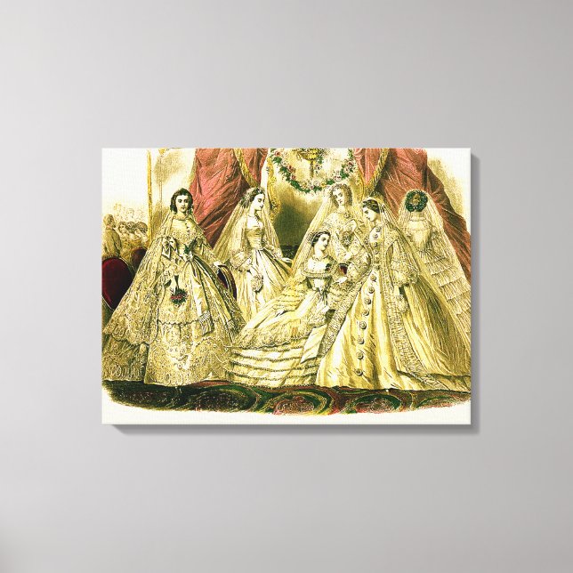 Lienzo Boda de la vieja novia (Anverso)