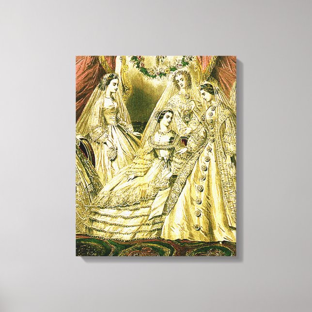 Lienzo Boda de la vieja novia (Anverso)