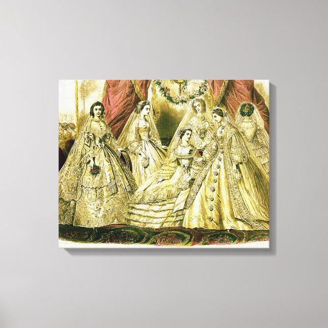 Lienzo Boda de la vieja novia (Anverso)