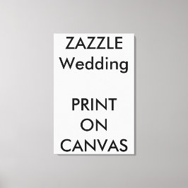 Lienzo Boda personalizada 24"x36" Foto de pintura en pare